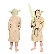 Star Wars Yoda Fleece Bath Robe Kids Small